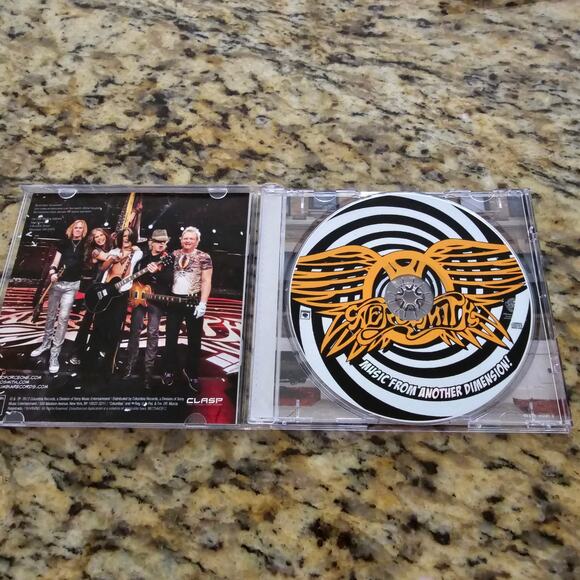 2012 Aerosmith Music From Another Dimension CD - Picture 3 of 4